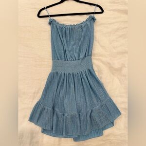 Ramy Brook Blue sparkly knit Dress